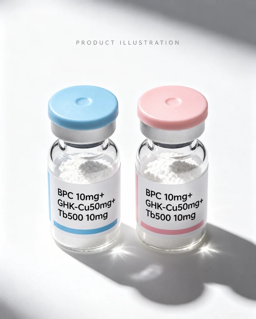 BPC 10mg+GHK-Cu50mg+Tb500 10mg